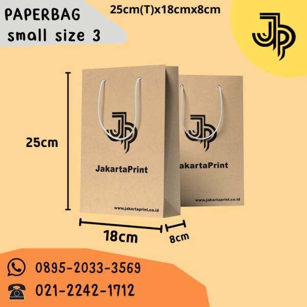 Paperbag Custom Small Size